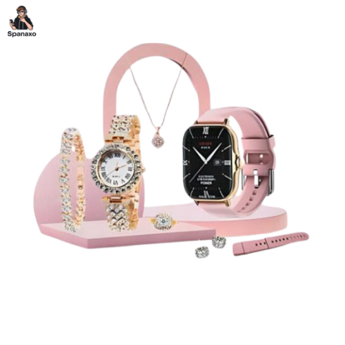 A58 Plus Ladies Smartwatch Gift Set(7 Days Return & Exchange)