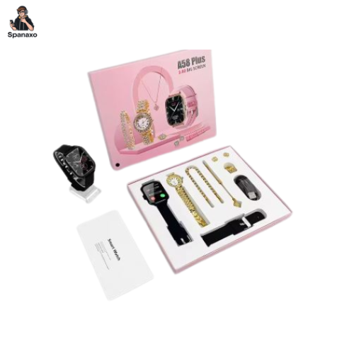 A58 Plus Ladies Smartwatch Gift Set(7 Days Return & Exchange)