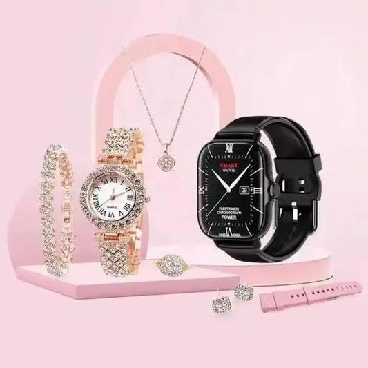 A58 Plus Ladies Smartwatch Gift Set(7 Days Return & Exchange)