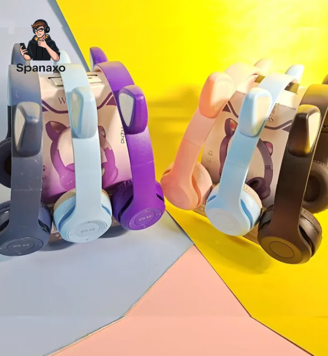 P47M Wireless Cat Ear Headphones