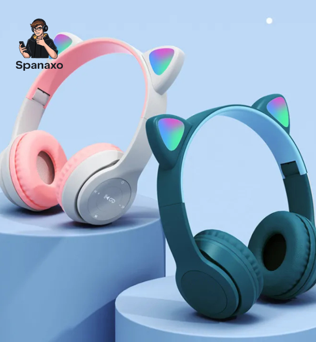 P47M Wireless Cat Ear Headphones
