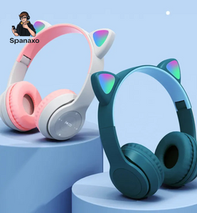 P47M Wireless Cat Ear Headphones