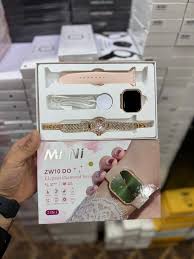 Ladies 2 in 1 Smartwatch ZW10 – Elegant Diamond Series